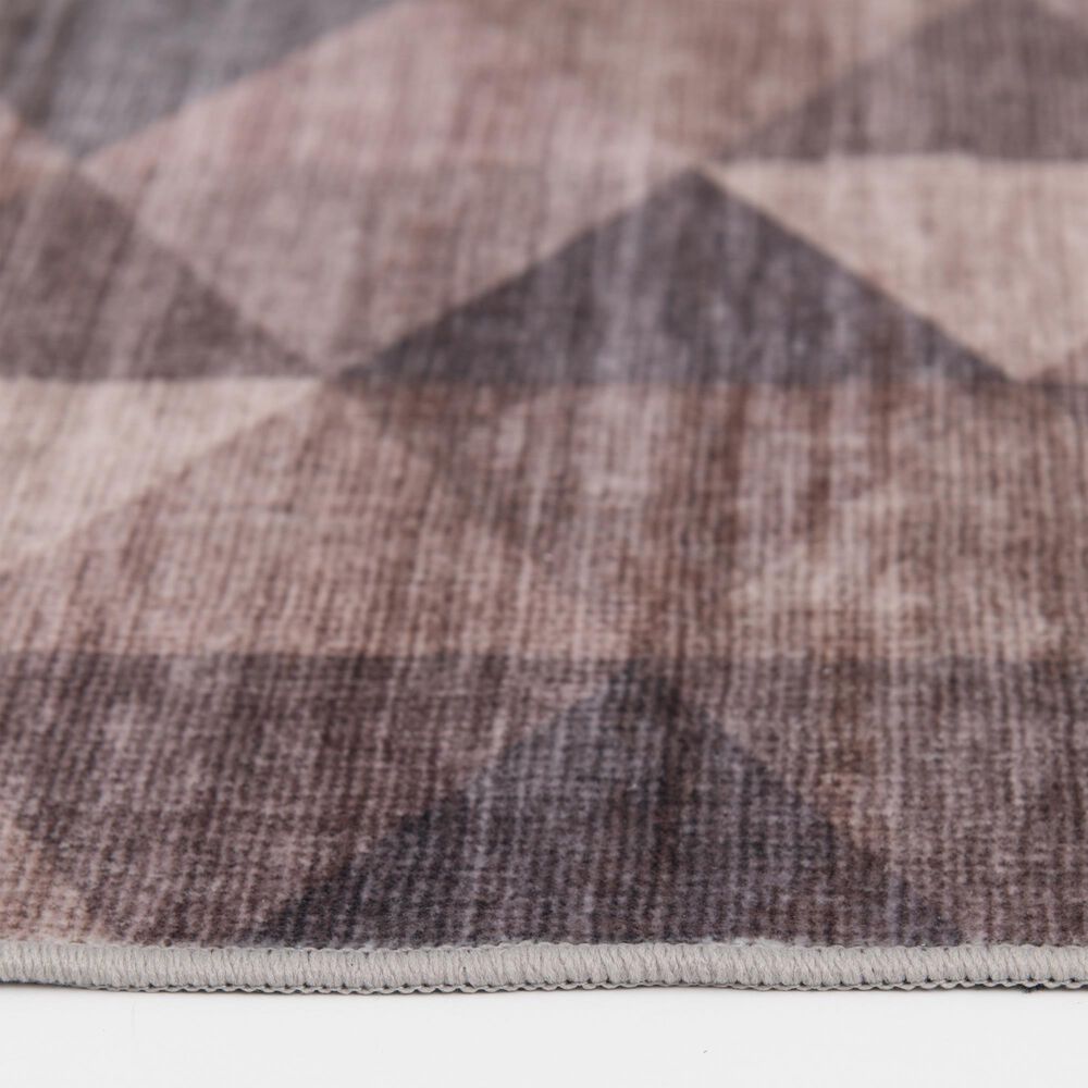 Central Oriental Rugease Marlow 5&#39; x 7&#39; Brown and Dark Gray Area Rug, , large