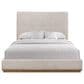 Sterling Timber Elure Queen Upholstered Panel Bed in Latte, , large
