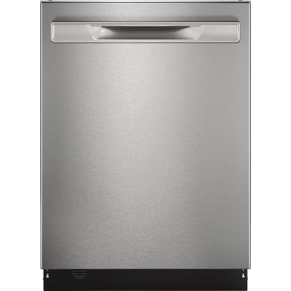 Frigidaire Gallery 24" BuiltIn Pocket Handle Dishwasher with CleanBoost in Stainless Steel