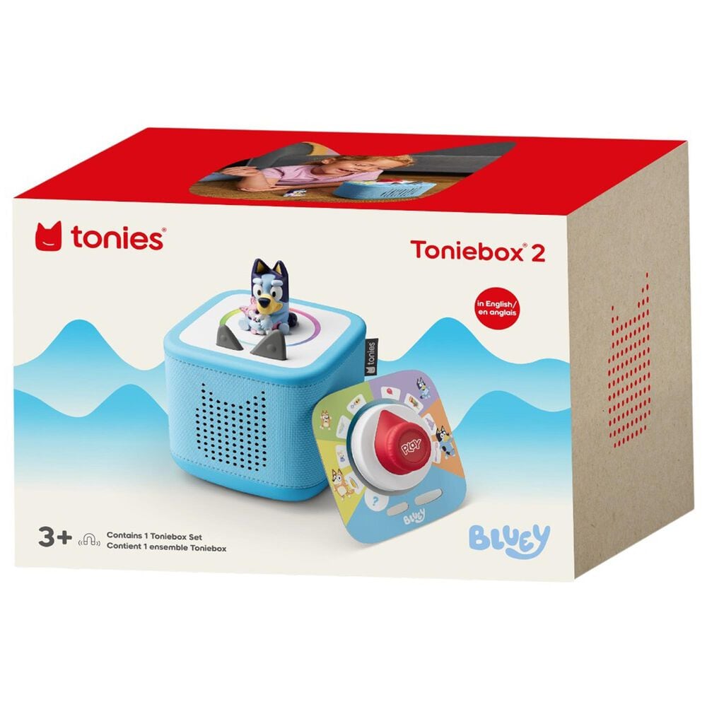Tonies Bluey Toniebox 2 Audio Player Play Set in Sky Blue, , large