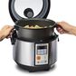Hamilton Beach 4.5-Quart Digital Multi Cooker in Stainless Steel, , large