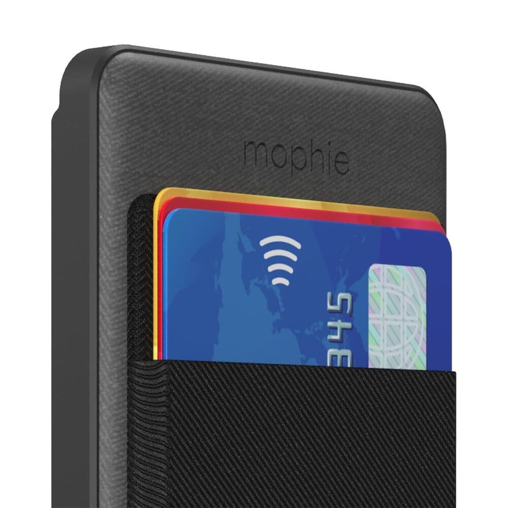 Mophie Snap Plus MagSafe Juice Pack Mini Wallet Wireless Charging Power Bank in Black, , large