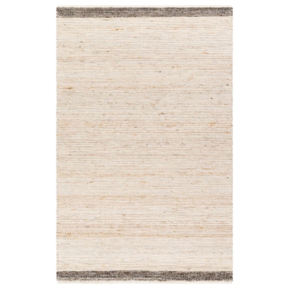 Surya Florentina Ivory and Medium Gray 10&#39; x 14&#39; Area Rug, , large