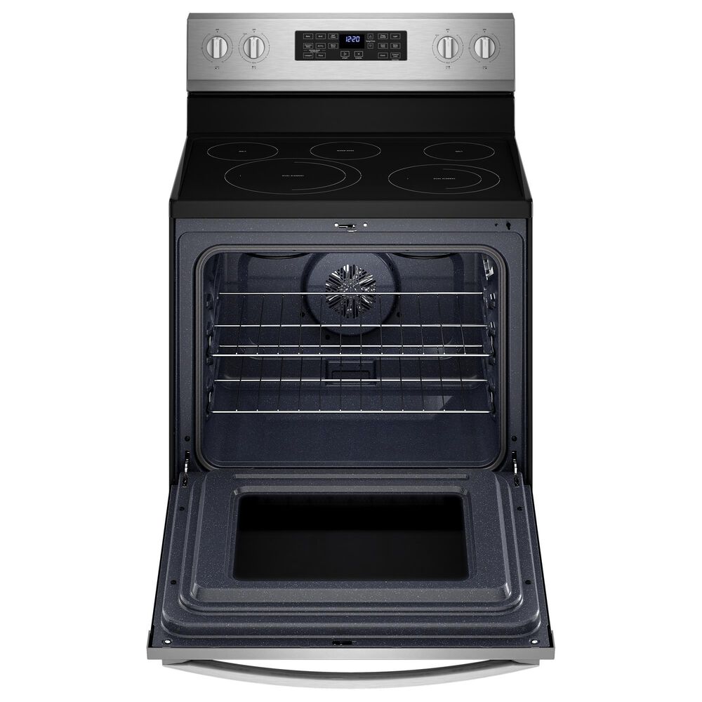 Whirlpool 5.3 Cu. Ft. Electric Range 5-in-1 Air Fry Oven in Fingerprint Resistant Stainless Steel, , large