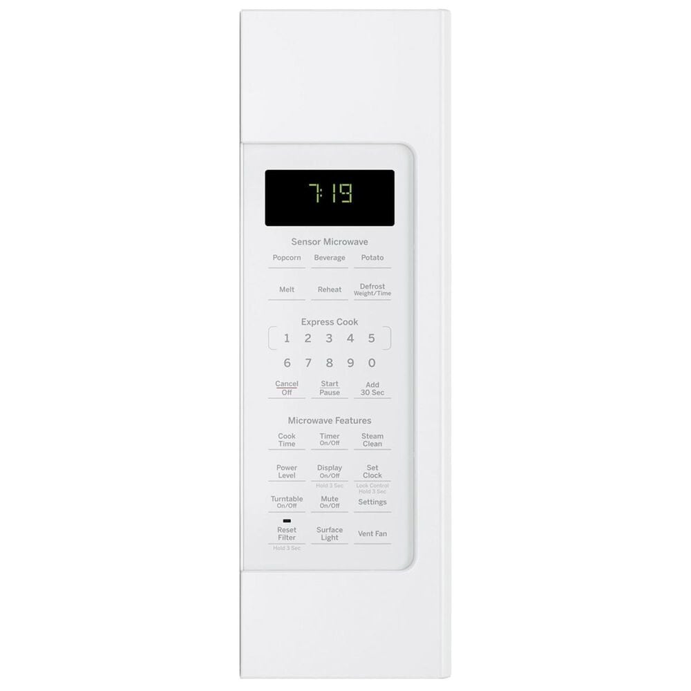 GE Appliances 1.9 Cu. Ft. Over-the-Range Microwave with Sensor in White, , large