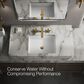 Kohler Composed Widespread Bathroom Sink Faucet with Cross handles in Vibrant Brushed Moderne Brass, , large