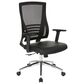OSP Home Office Chair with Black Cushion with Chrome Finish, , large