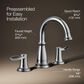 Kohler Bellera Widespread Bathroom Sink Faucet in Polished Chrome, , large