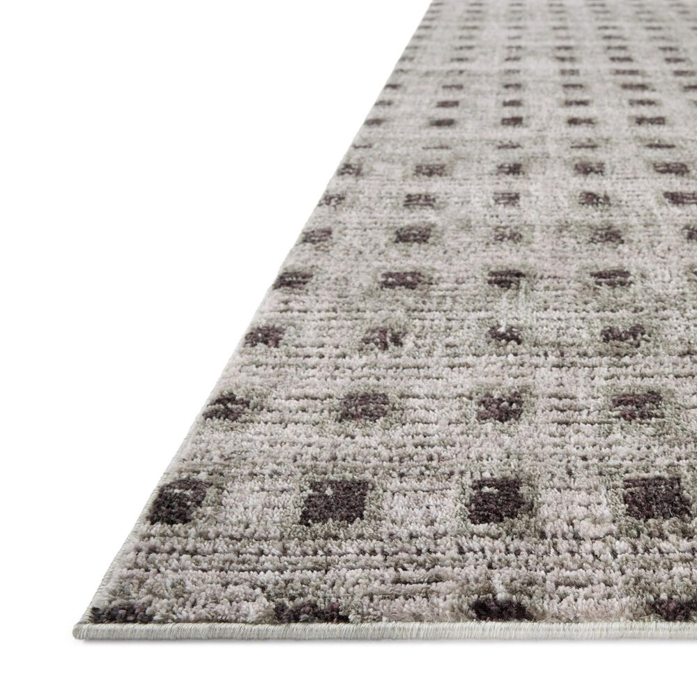 Loloi Bleecker Silver and Charcoal 9&#39;2&quot; x 13&#39; Area Rug, , large