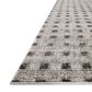 Loloi Bleecker Silver and Charcoal 9"2" x 13" Area Rug, , large