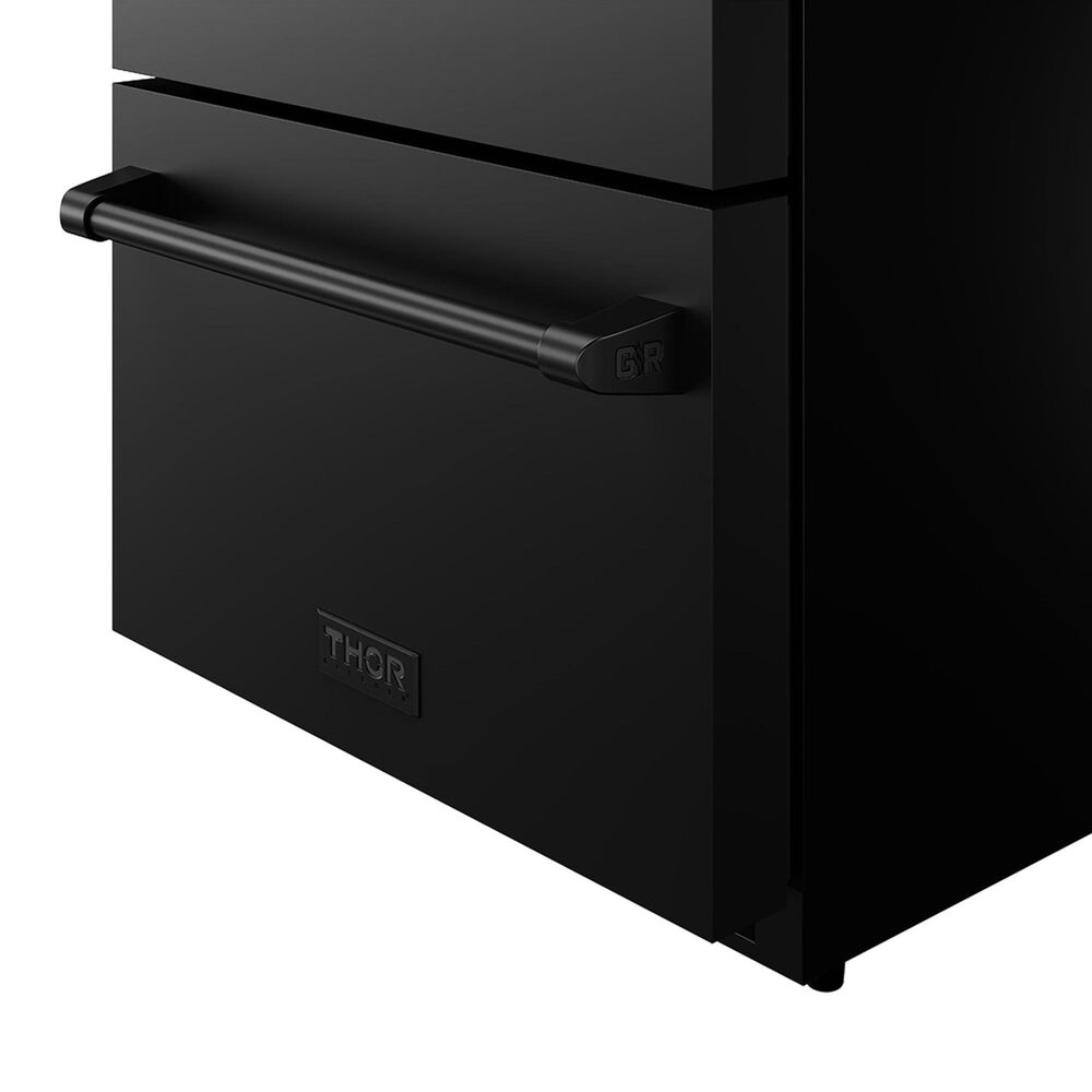 Thor Kitchen Gordon Ramsay 5.4 Cu. Ft. Undercounter Drawer Freezer with Handle Kit in Black, , large