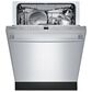 Bosch 24" Bar Handle Built-In Dishwasher in Stainless Steel, , large