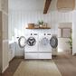 LG Front Load Washer and Electric Dryer with Pedestal in White, , large