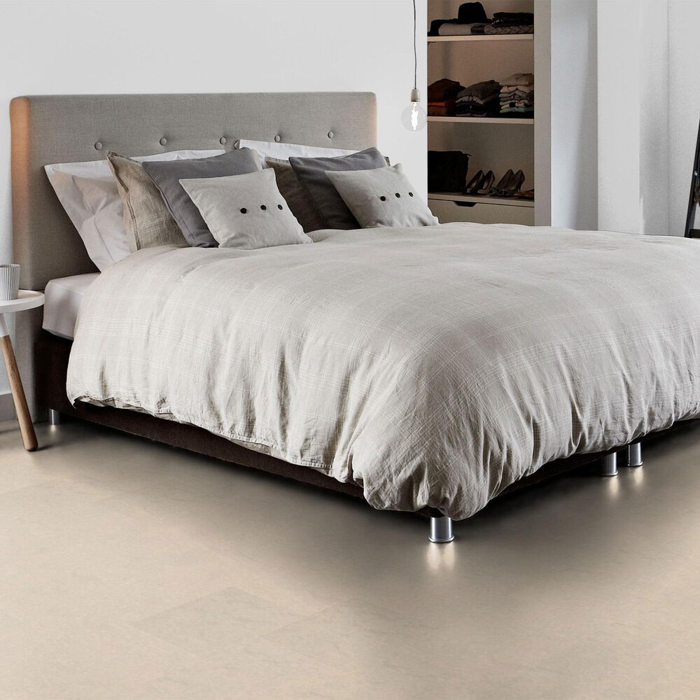 Forbo Marmoleum Cinch Loc Seal 12&quot; x 12&quot; Laminate Tile in Edelweiss, , large