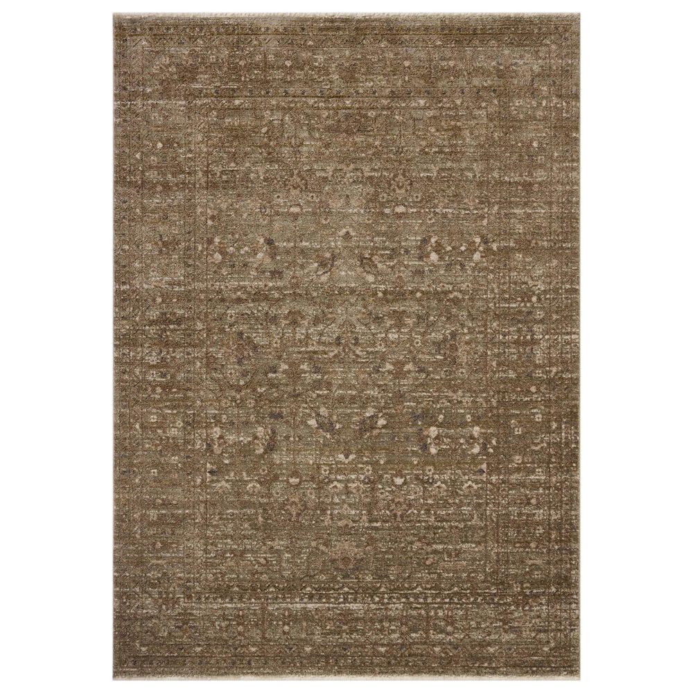 Loloi Haywood Sage and Brown 11"6" x 15"7" Area Rug, , large
