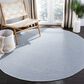 Safavieh Bermuda Geometric 6"7" Round Light Blue and Cream Indoor/Outdoor Area Performance Rug, , large