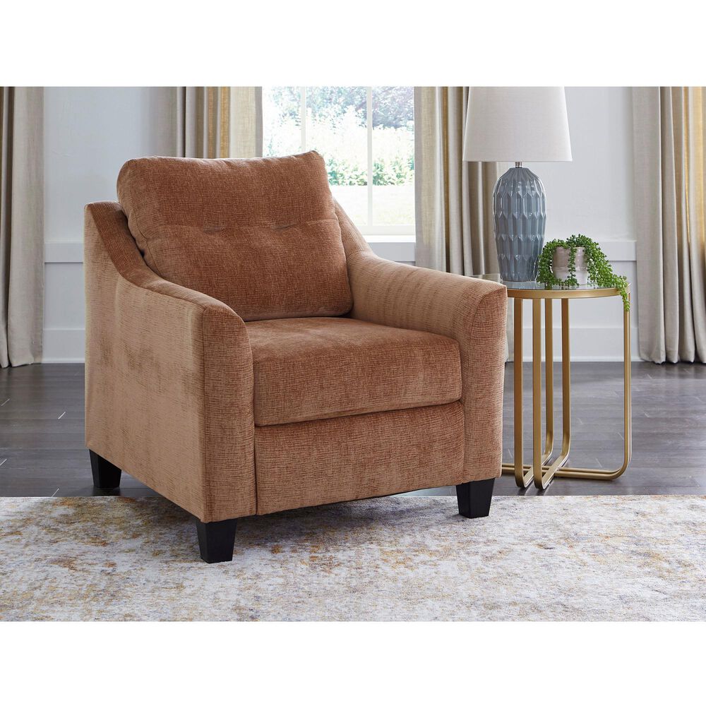 Ashley Amity Bay Accent Chair in Clay, , large
