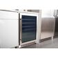 Azure 5.6 Cu. Ft. Glass Door Wine Center in Stainless Steel, , large