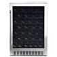 Azure 5.6 Cu. Ft. Glass Door Wine Center in Stainless Steel, , large