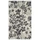 Safavieh Evoke EVK236R-3 3" x 5" Grey/Black Area Rug, , large