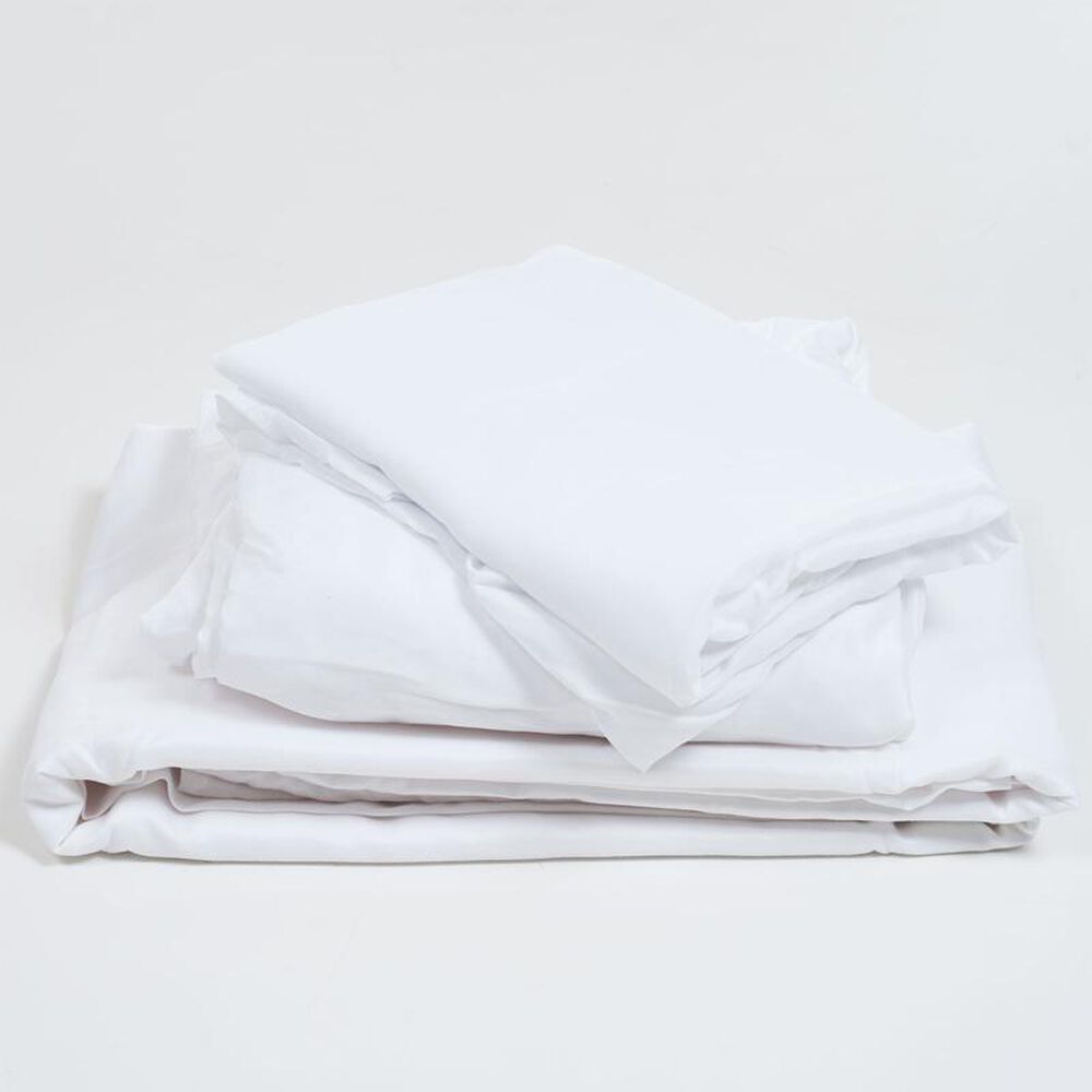 Timberlake Series 1200 Queen Sheet Set in White, , large