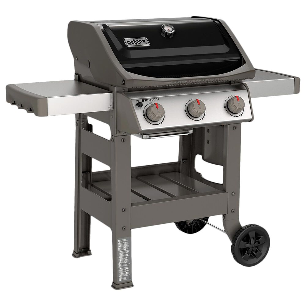 Weber Spirit II E-310 Liquid Propane Gas Grill in Black, , large