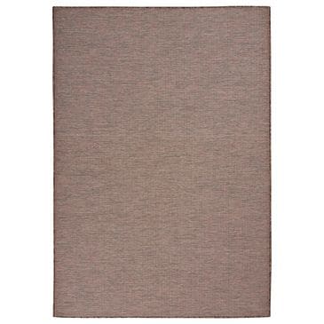 Nourison Positano 10" x 14" Natural Indoor/Outdoor Area Rug, , large