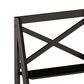 Timberlake Lavish Home 4-Shelf Ladder Bookcase in Black, , large