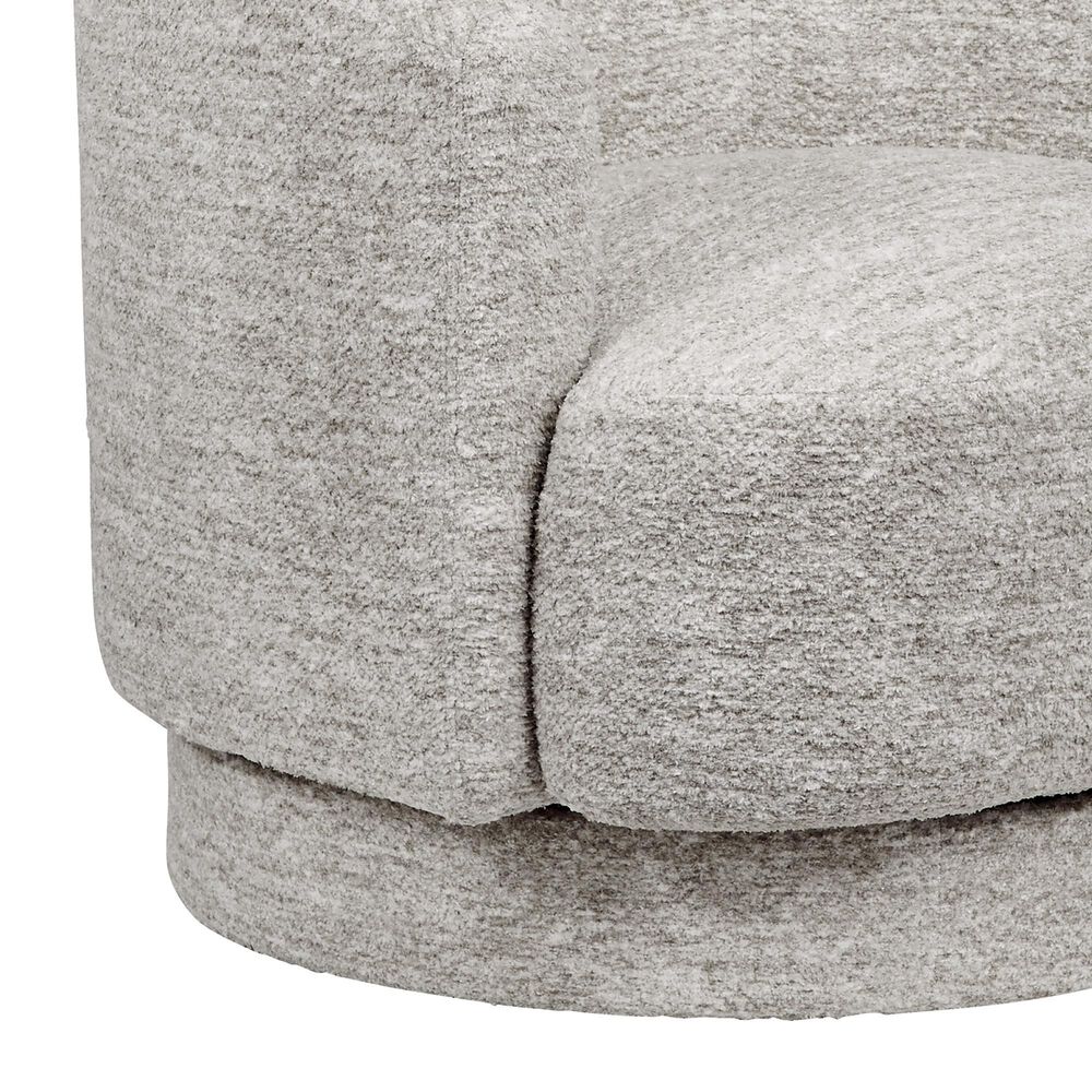 Ashley Wardsor Swivel Accent Chair in Stone, , large