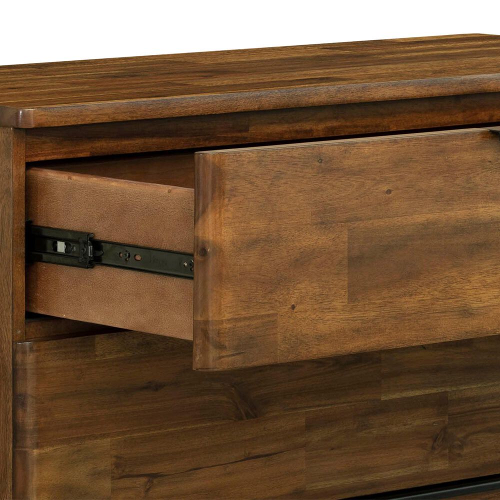LH Imports Remix 4-Drawer Chest in Estelle Brown, , large