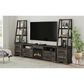 Mayberry Hill Park Ridge 82" TV Console without Fireplace Insert in Charcoal, , large