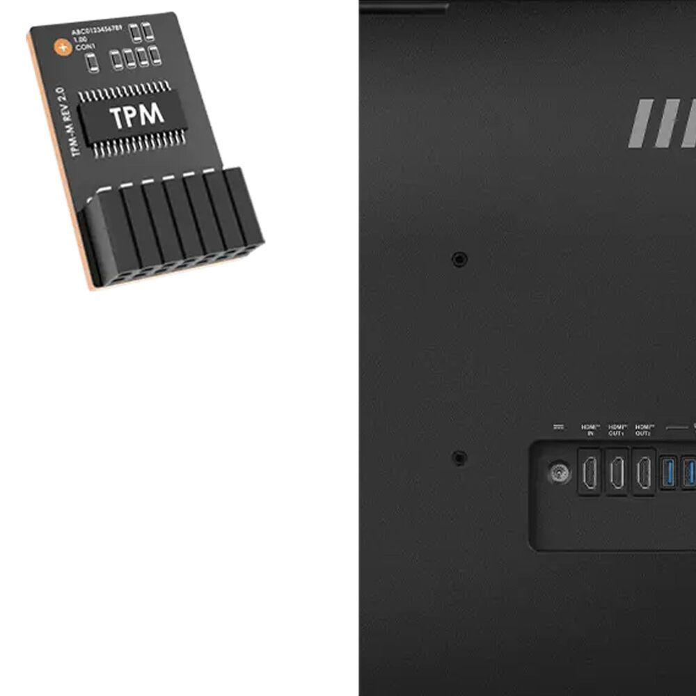 MSI 27&quot; Modern AM273Q All-in-One Desktop | Intel Core Ultra 7 155H - 32GB RAM - Intel Graphics - 1TB SSD in Black, , large
