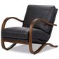 Four Hands Paxon Chair in Brickhouse Black, , large