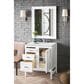 James Martin Vanities Addison 30" Single Bathroom Vanity in Glossy White with 3 cm Ethereal Noctis Quartz Top and Rectangular Sink, , large