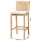 Baxton Studio Sofia Bar Stool in Natural, , large