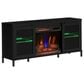 Classic Flame 56" TV Stand with Electric Fireplace in Black, , large