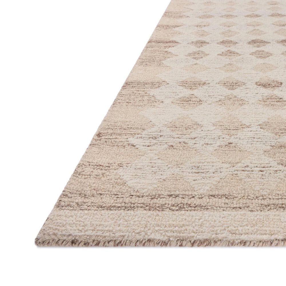 Magnolia Home Rae Natural and Ivory 2&#39;3&quot; x 3&#39;9&quot; Area Rug, , large