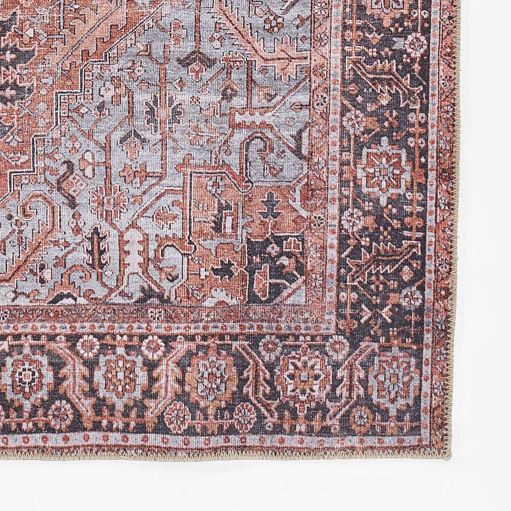 Momeni Afshar AFS-36 3&#39; x 5&#39; Copper Area Rug, , large