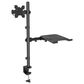 Manhattan Desktop Combo Mount with Monitor Arm and Laptop Stand in Black, , large