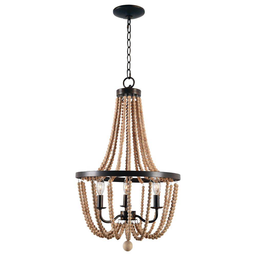 Kenroy Regas Chandelier in Golden Bronze, , large