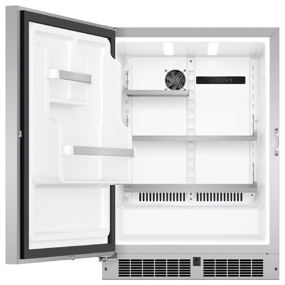 DCS 24" Outdoor Refrigerator with Left Hinge in Stainless Steel, , large