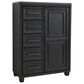Millenium Foyland 5-Piece Queen Bedroom Set in Black and Brown, , large