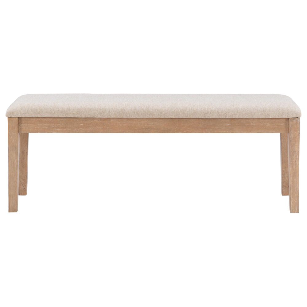 Linon Home Decor Drury Bench in Natural, , large