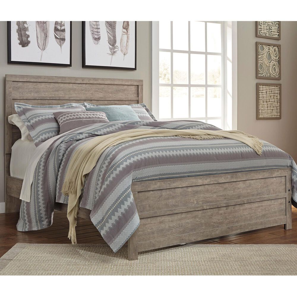Ashley Culverbach Queen Bed in Driftwood Gray, , large