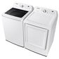 Samsung 4.5 Cu. Ft. Top Load Washer and 7.2 Cu. Ft. Electric Dryer Laundry Pair in White, , large