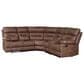 Steve Silver Rudger 3-Piece Manual Reclining Sectional in Chestnut, , large
