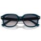 Ray-Ban Erik Sunglasses with Blue Lenses in Polished Opal Dark Blue, , large