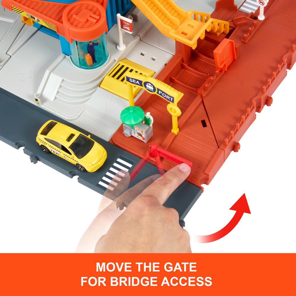 Matchbox Matchbox Action Drivers Transportation Center Play Set, , large