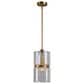 Southern Lighting Felix Pendant in Glass and Copper, , large