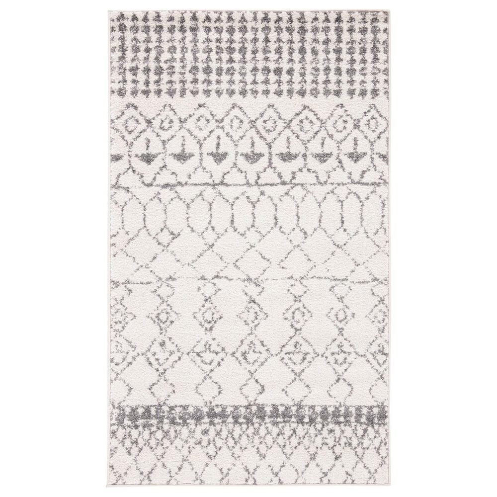 Safavieh Tulum 3" x 5" Ivory and Grey Area Rug, , large